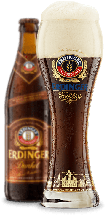 ERDINGER Weißbier Dunkel Produkt